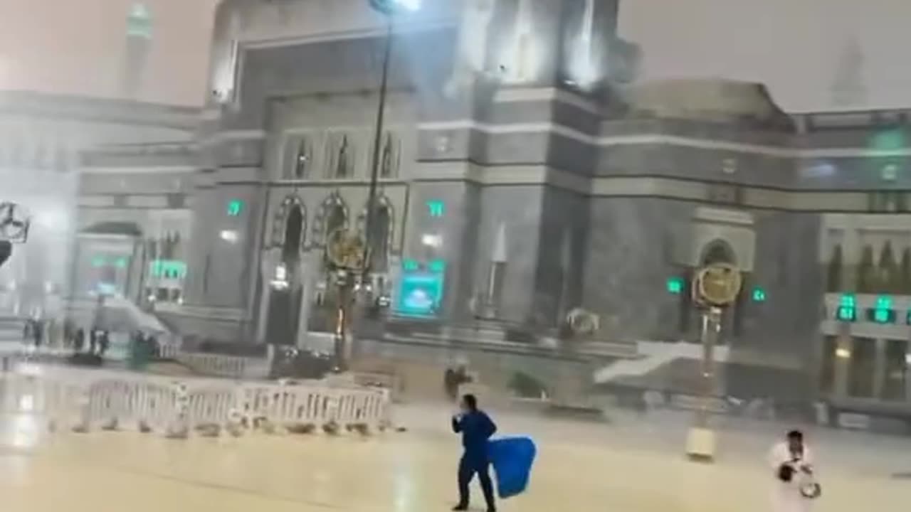 Storm in Mecca