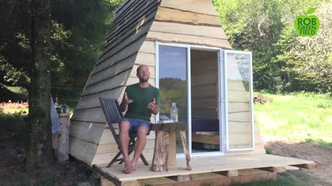 Building an Off Grid Tiny House from the Land