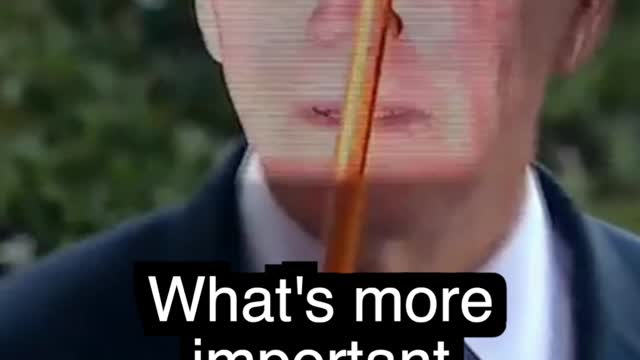 Biden: "More important things going on" than surge of drugs and gotaways crossing our border DAILY