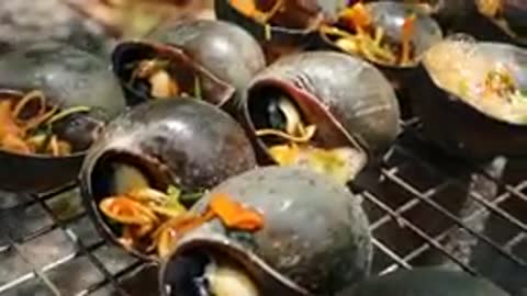 How to cook grilled snail