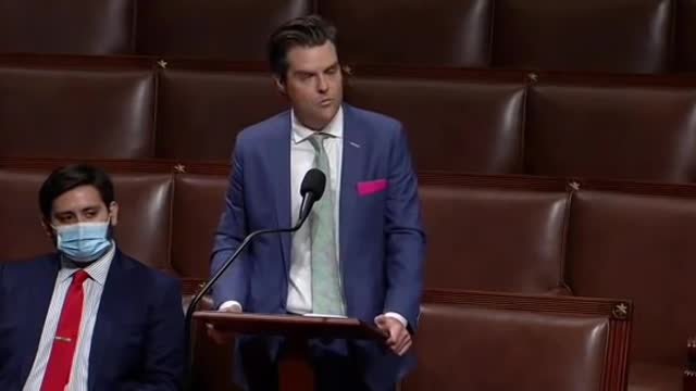 Matt Gaetz PICKS APART Leftist Talking Points on Border