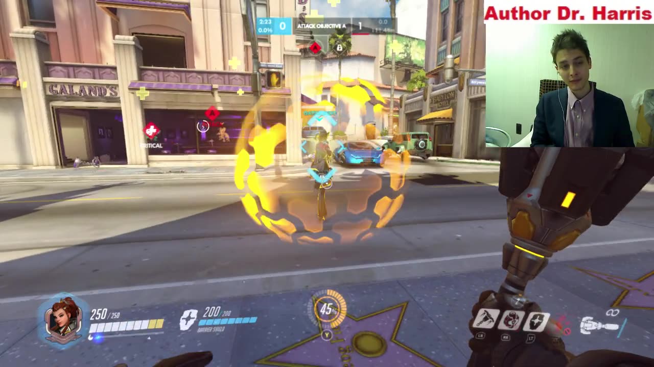 Overwatch Season 18 Competitive Online Multiplayer Match #4 On PC With Commentary