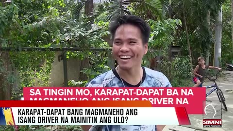 Karapat-dapat bang magmaneho ang isang driver na mainitin ang ulo?
