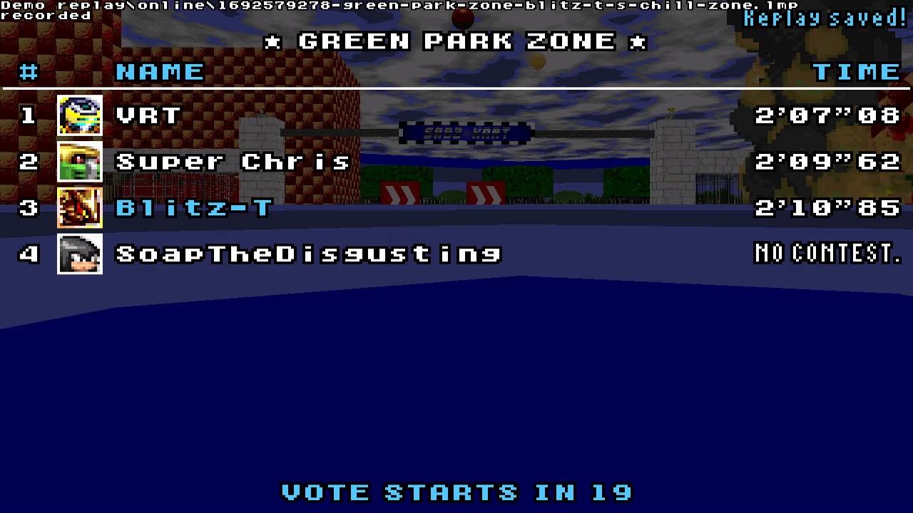 Chill Zone Kart [20/08/23] Pt 4 - (SRB2Kart)
