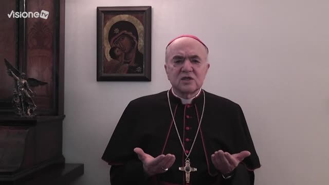 MONSIGNOR CARLO MARIA VIGANO' - "Contro il golpe globale è tempo di organizzare una coalizione internazionale".💖😇🎯