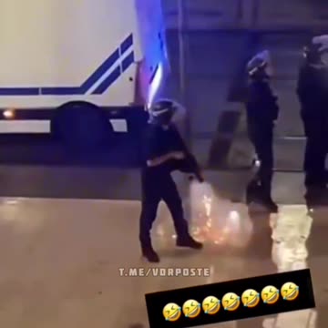 French cops. It all makes sense now..