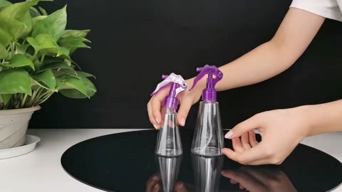 Cosmetic Continuous Fine Mist Perfume Spray Bottle 100ml Plastic Alcohol Hand Sanitizersanitizer