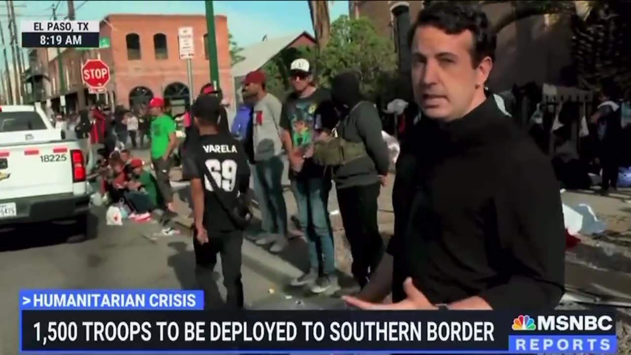 MSNBC Covering Crisis at the Southern Border