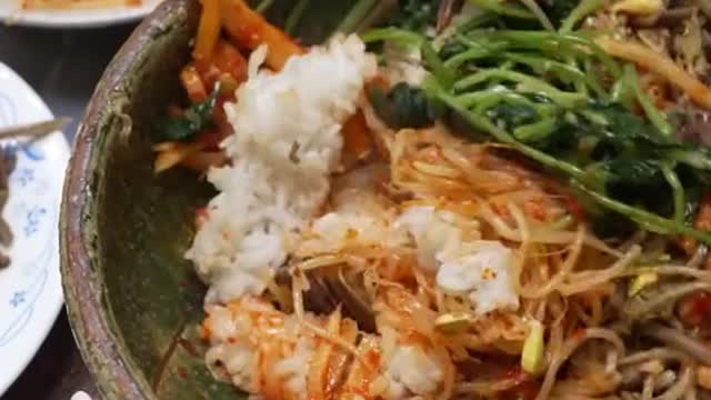 How to make bibimbap Soup