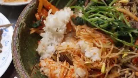 How to make bibimbap Soup