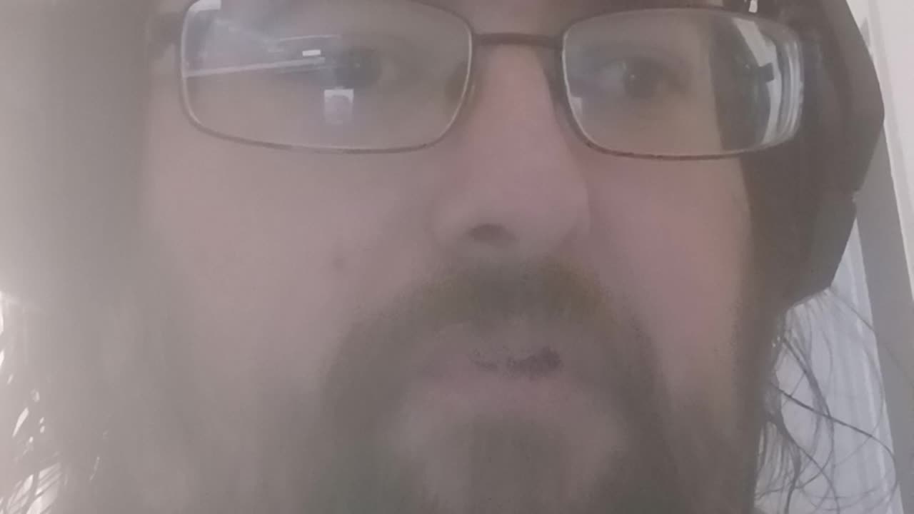 I am here on rumble