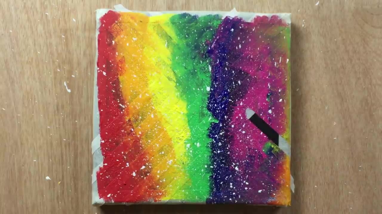 Rainbow painting