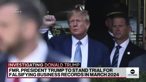 Trump to stand trial in March 2024 _ ABCNL