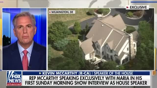 McCarthy In His First Sunday Morning Show As Speaker
