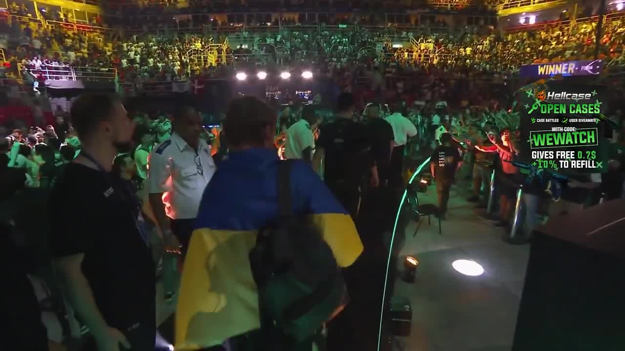 s1mple's message to Furia after his loss at Major Semifinals