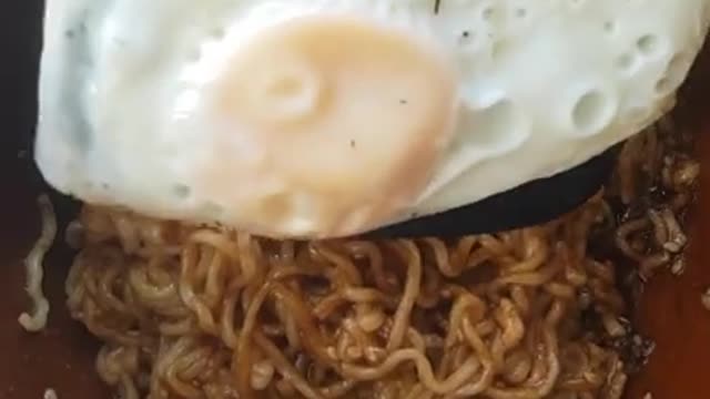 Korean chilli oil noodle in only 5 min easy and delicious recipe