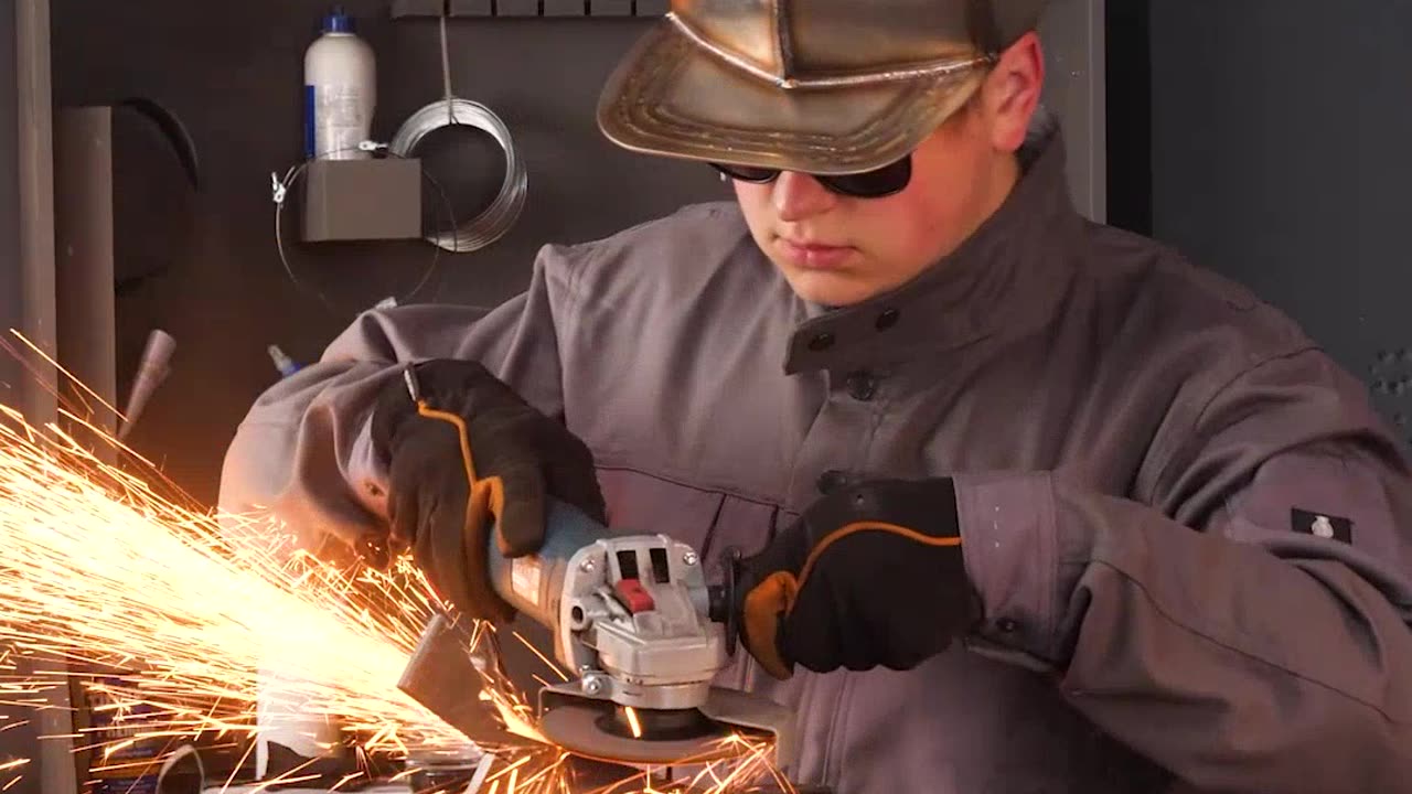 Welding A Metallic Snapback Cap DIY