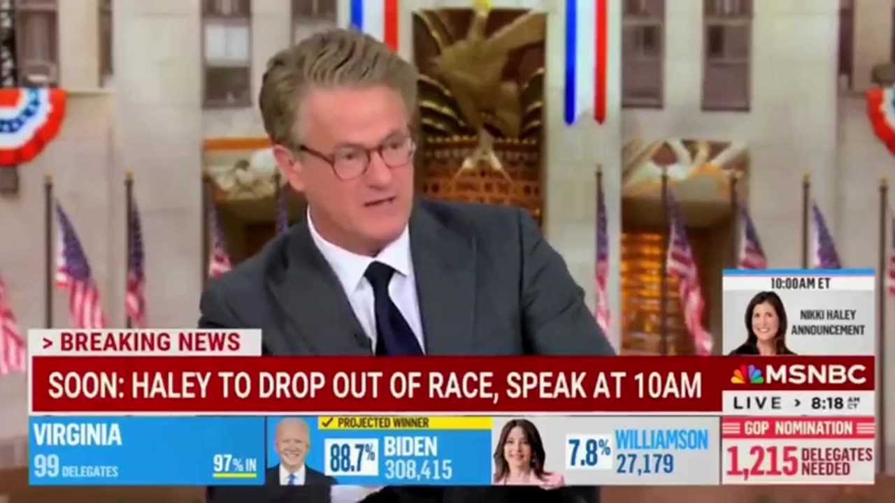 MSNBC Clown says that he is telling the Truth about Biden