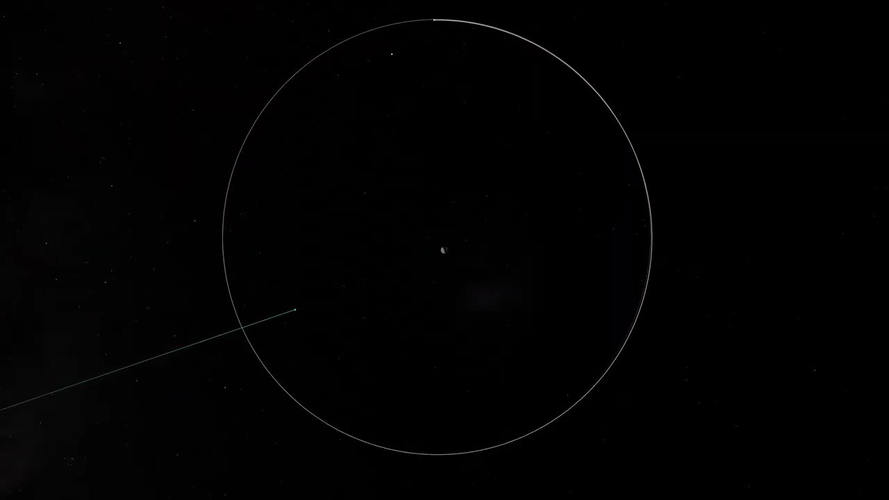 Lucy Spacecraft - Slingshot Around Earth