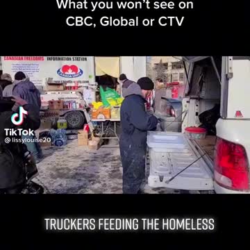 What they won't show you about the Canadian truckers