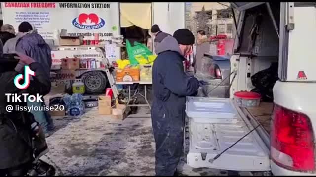 What they won't show you about the Canadian truckers