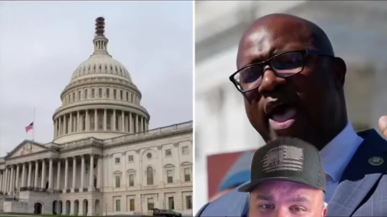 Democrat Rep. Jamaal Bowman caught on camera pulling fire alarm to obstruct congressional hearing