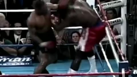 When Mike Tyson get angry he become a real monster #boxing #highlights #sports