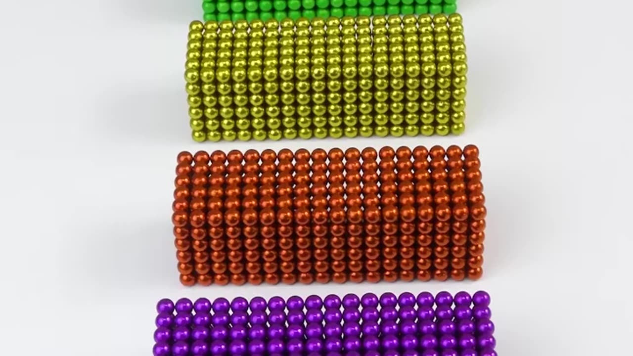 Magnetic balls crafts video
