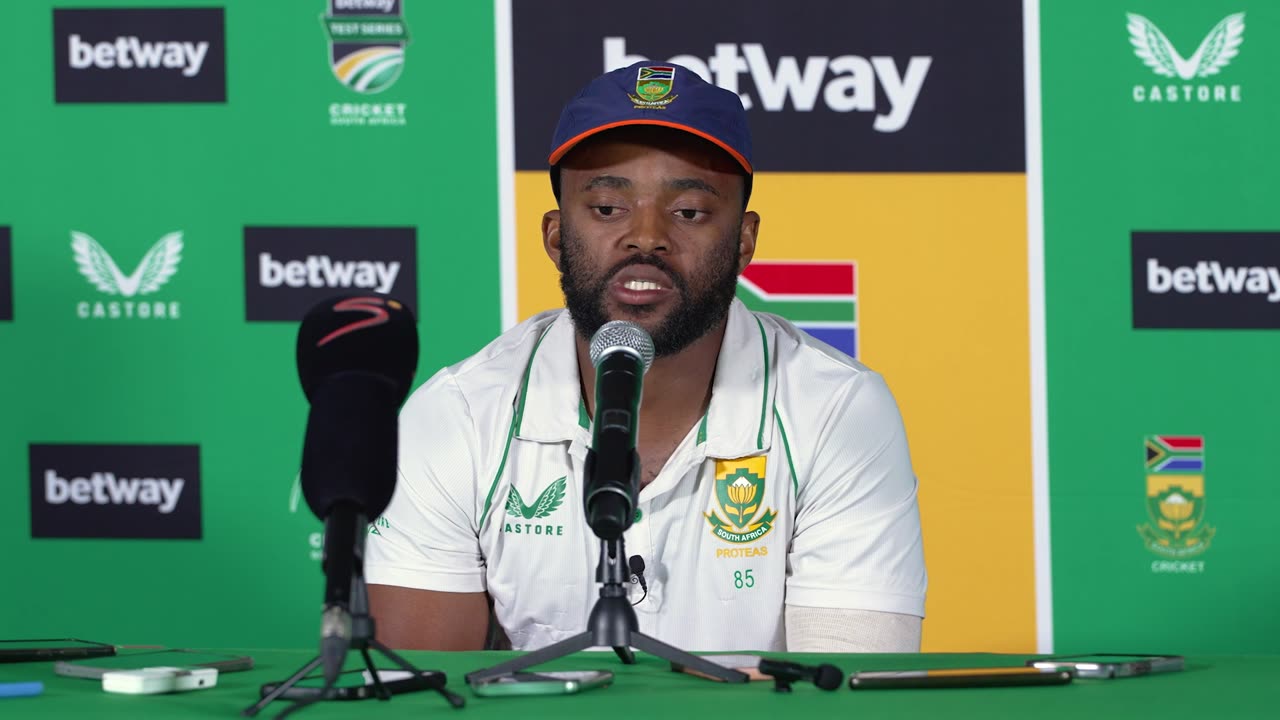 Temba Bavuma says he hopes century inspires black cricketers to dream