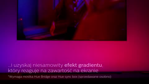 Philips Hue Tuba LED Play - Zgraj ?wiat?o z filmem, gr? i muzyk?