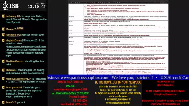 2022-01-23 12:00 EST - Sunday w/ Thumper