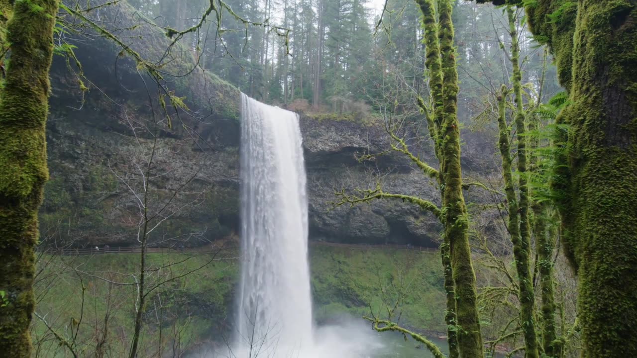 Wonderful waterfall video