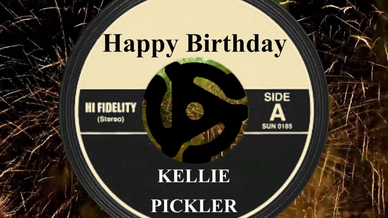 HAPPY BIRTHDAY KELLIE PICKLER