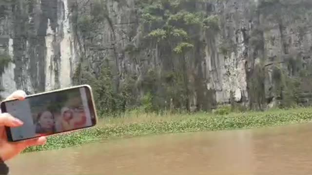 Trang An scenic spot, Ninh Binh, Vietnam.