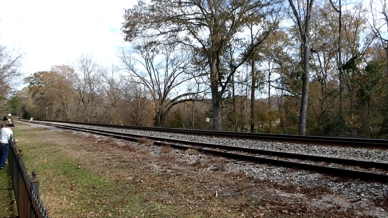 Amtrak at Terry, Mississippi