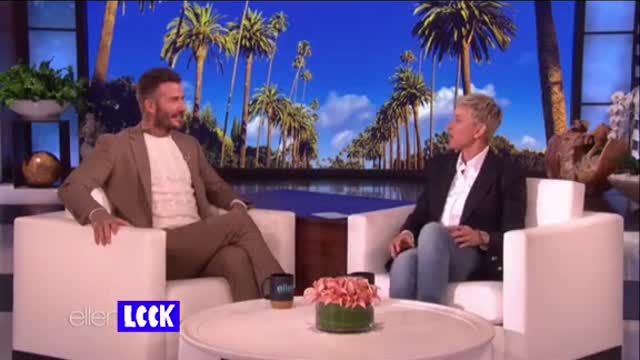 Justin Bieber “Scares ” David Beckam on Show