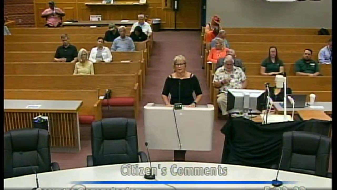 Sabrina Speaks to the Hernando Co BOCC