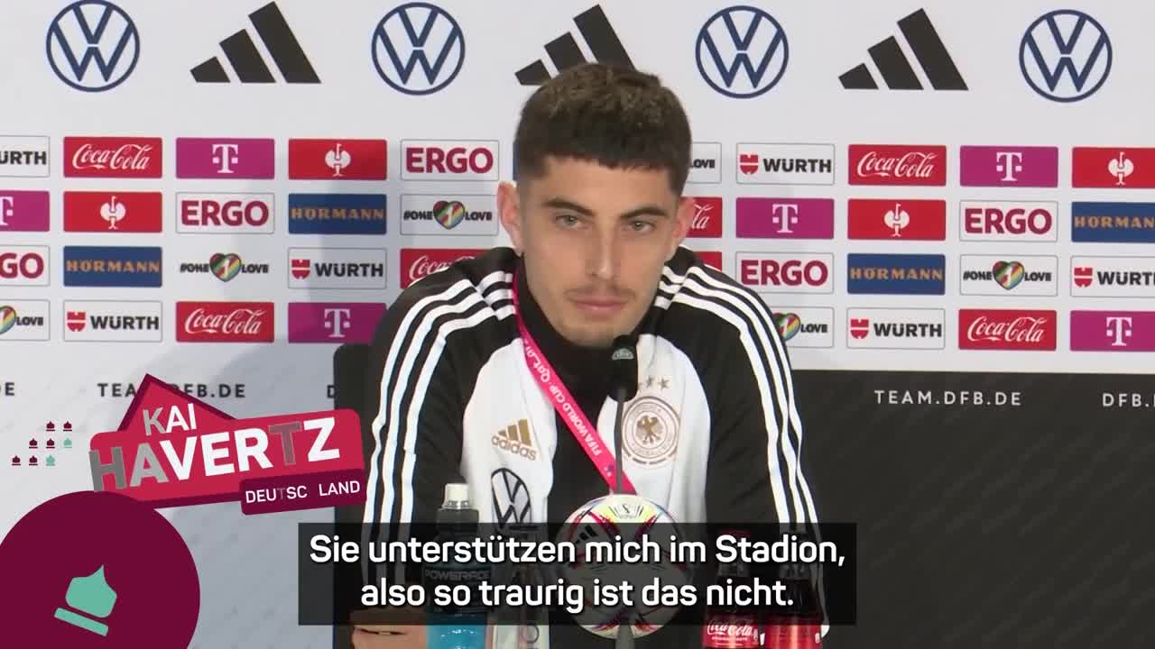 Havertz muss nach Reporter-Frage lachen, Brandt reagiert genial _ WM 2022