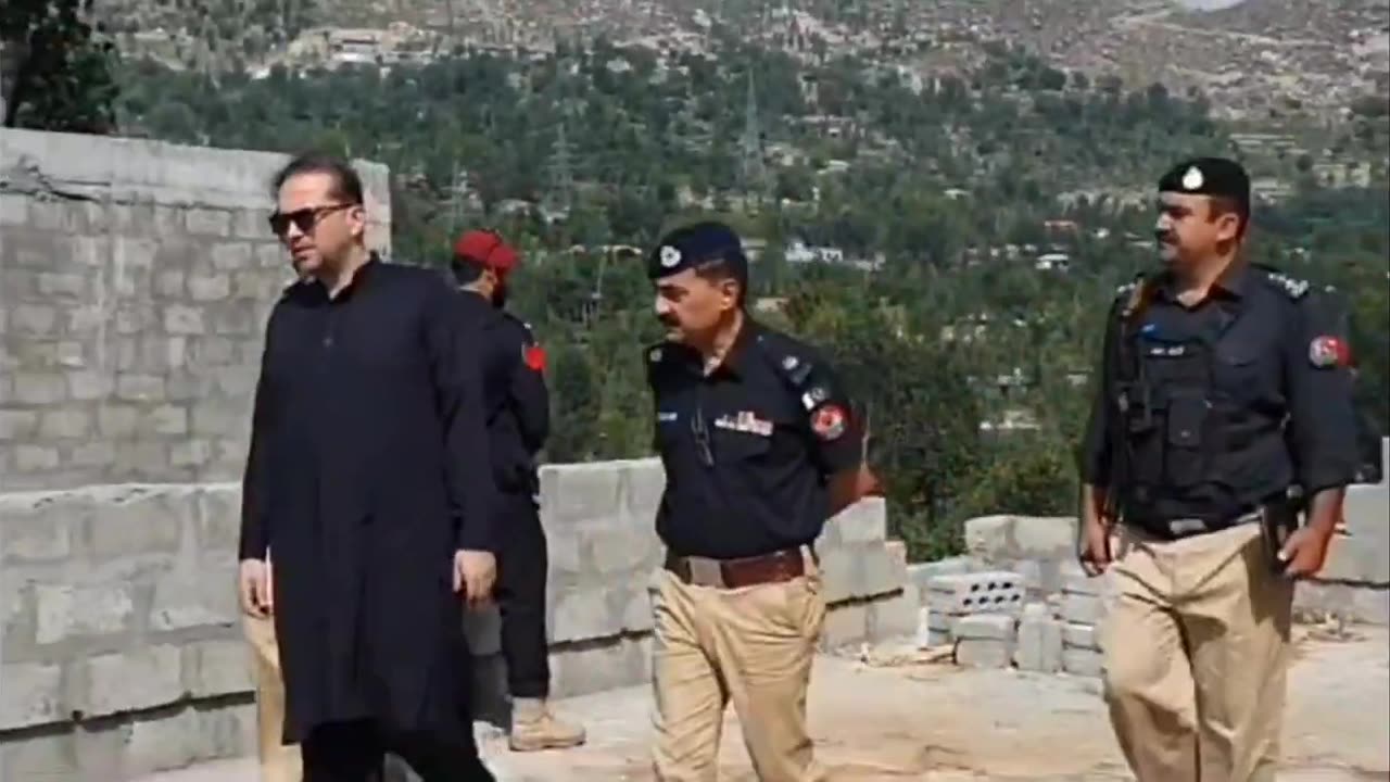 DIG Malakand Muhammad Ali Khan surprise visited to upper Dir