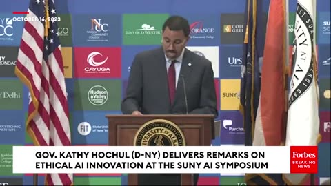 Gov. Kathy Hochul Delivers Remarks On New York Policies For Ethical AI Innovation