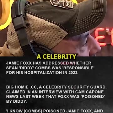 JOE ROGAN JAMIE FOXX SAID DIDDY POISONED HIM!.