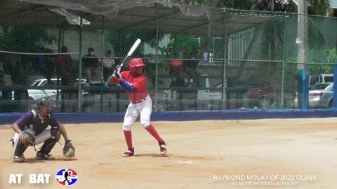 Raymond Mola OF 2022 Class From El Niche Team AT BAT Octubre 2020