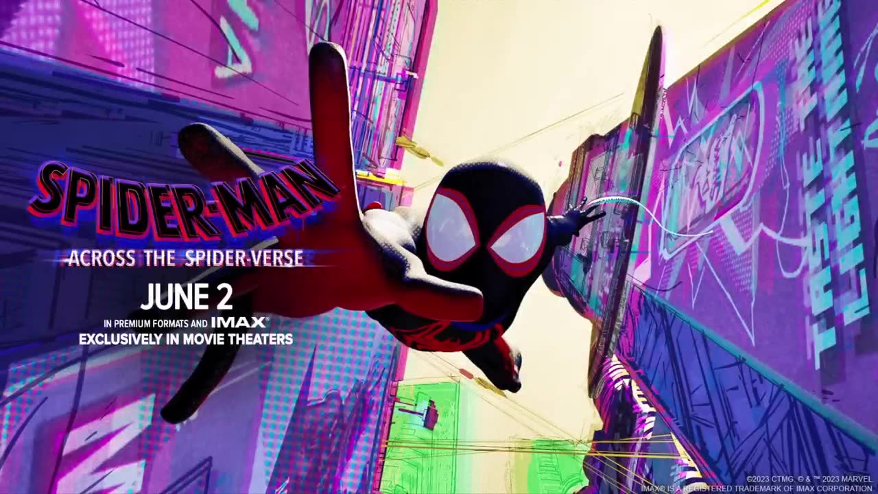 Spider man :across the spider - verse official trailer 2 HD 2023