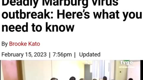 Boris Johnson's dad's book about the Marburg Virus!