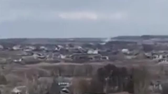 Sounds of Combat In Hostomel (Suburbs of Kiev Ukraine)