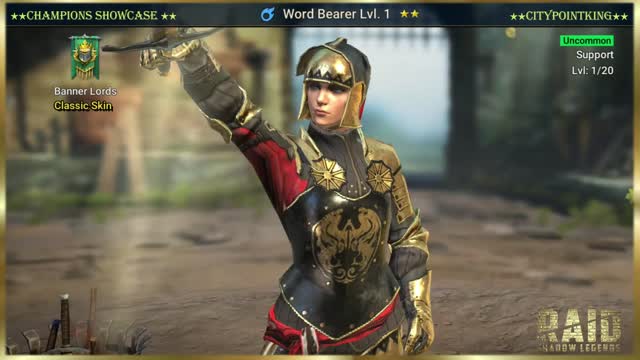 Raid Shadow Legends - Word Bearer - Classic Skin