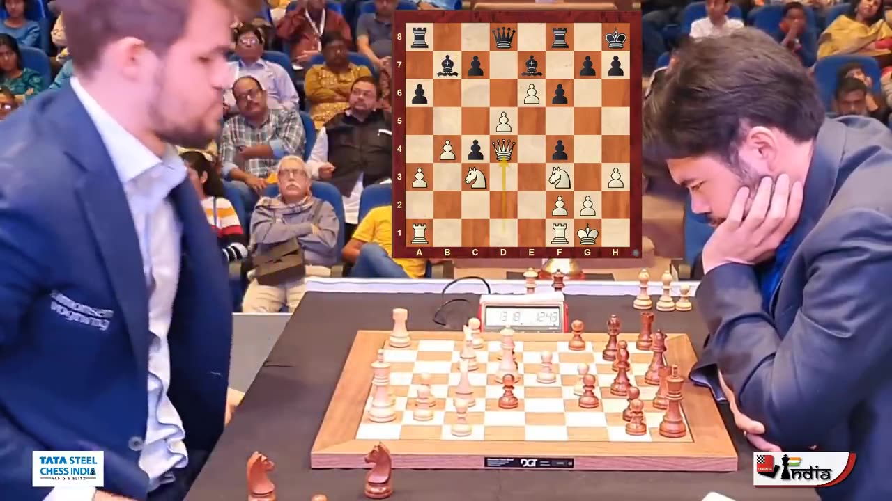 When arch rivals meet- Magnus Carlsen vs Hikaru Nakamura