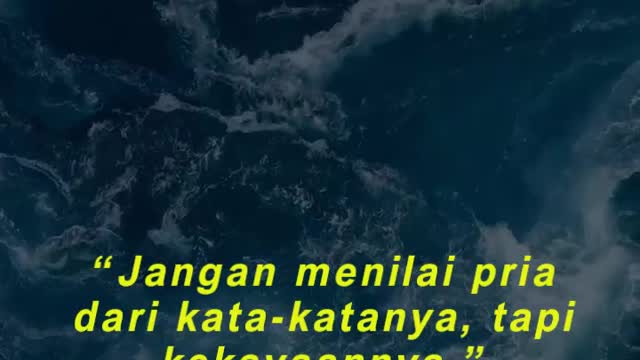 “Jangan menilai pria dari kata-katanya, tapi kekayaannya.”