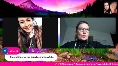 ☀️❤️☀️ Au Coeur du Matin, Julie à Votre Ecoute 18/11☀️❤️☀️
