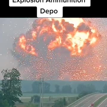 Ukraine Russia War Weapons Depot Explodes